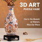 🔥Early Christmas sale 80% off 💐🧩✨3D Art Puzzle Vase