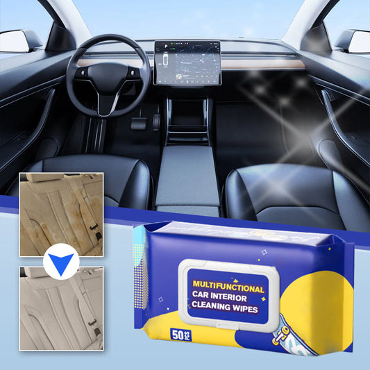 Multifunctional Car Interior Cleaning Wipes