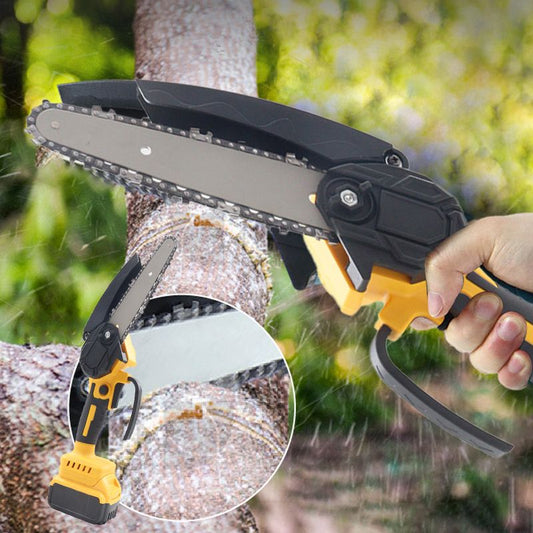 🔥Christmas Early Sale 80% off🎄✨6” Handheld Cordless Mini Lithium Chainsaw